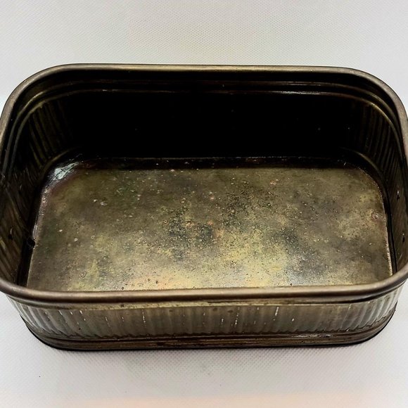 Vintage Brass Planter - Picture 2 of 5